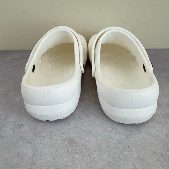 Crocs Sandals White Specialist Vent II 205619 Slip-On Clogs Womens 10 Mens 8 - Picture 4 of 13